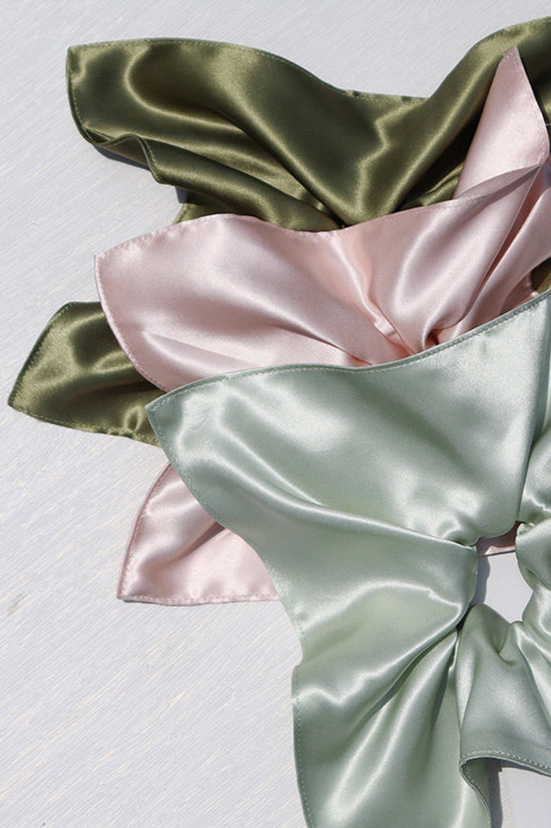 Velvet Gloss Silk Twist Headband