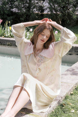 Cupid Silk Big Collar Sleep Dress