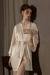 Essential Silk Satin Robe