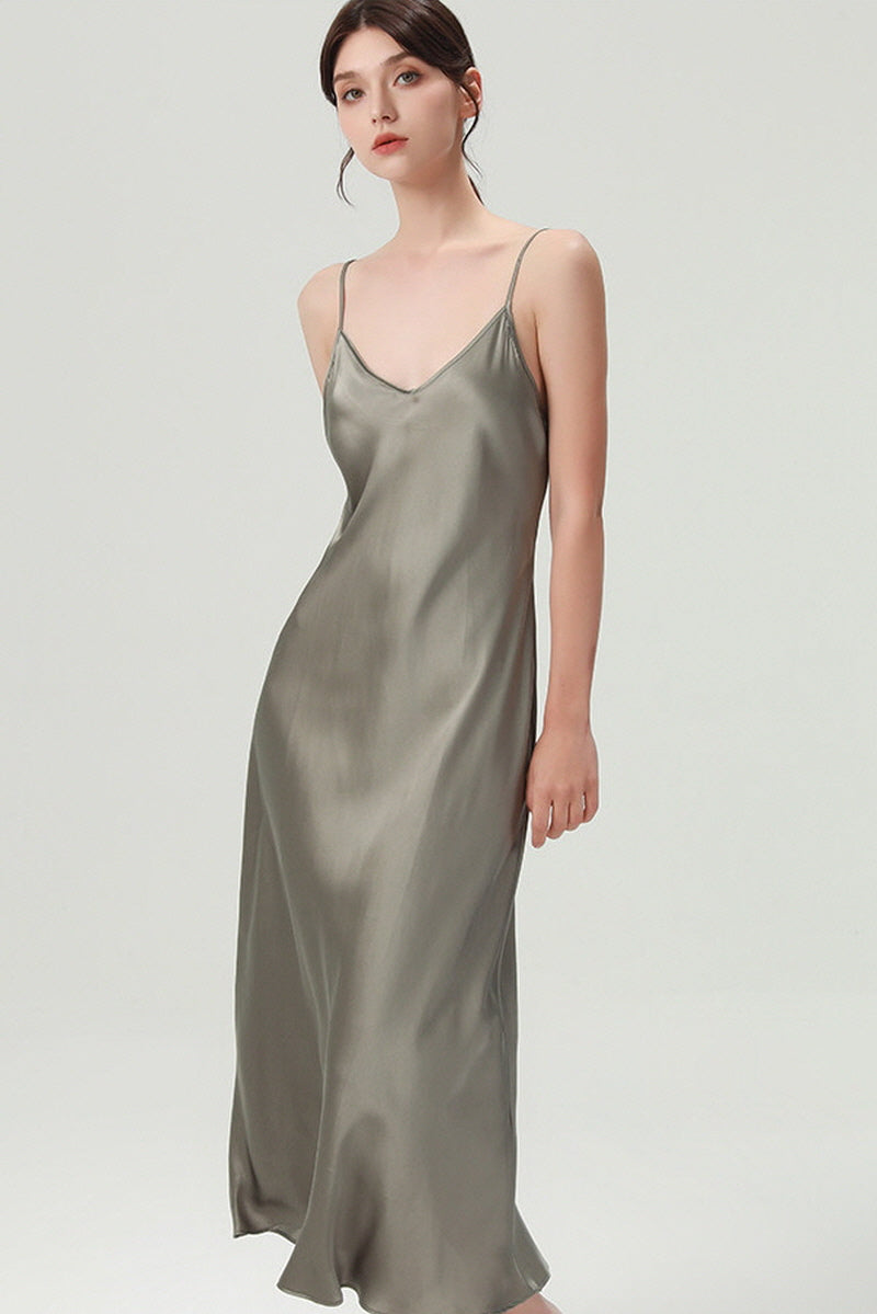 Silk Palette Slip Dress