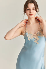 Regal Silk Slip & Robe Set