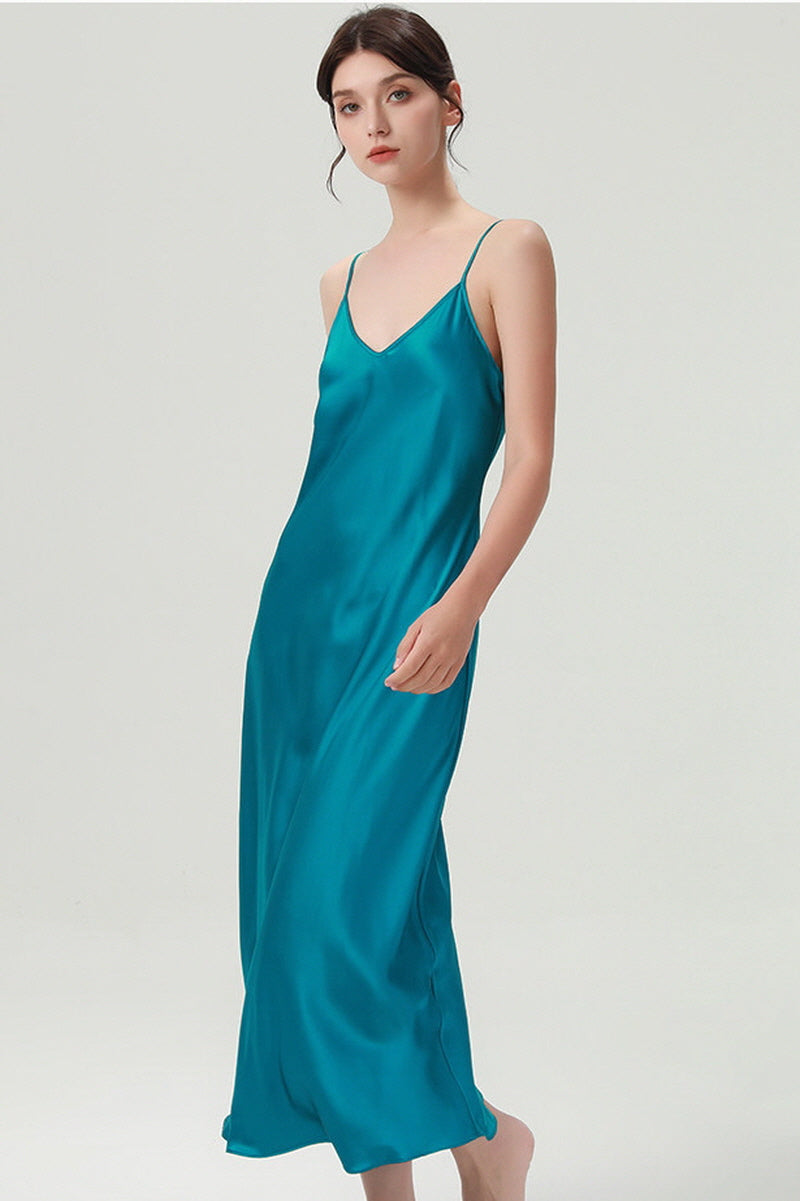 Silk Palette Slip Dress