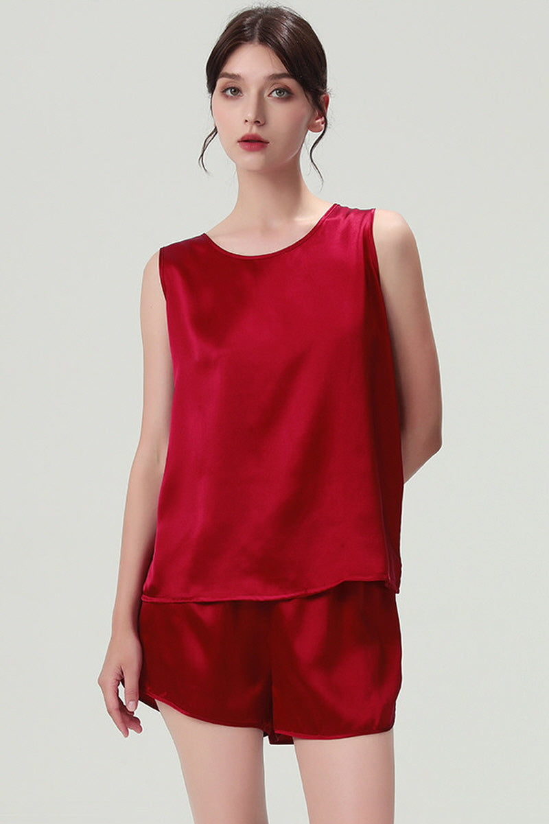 Silk Tank & Short Set
