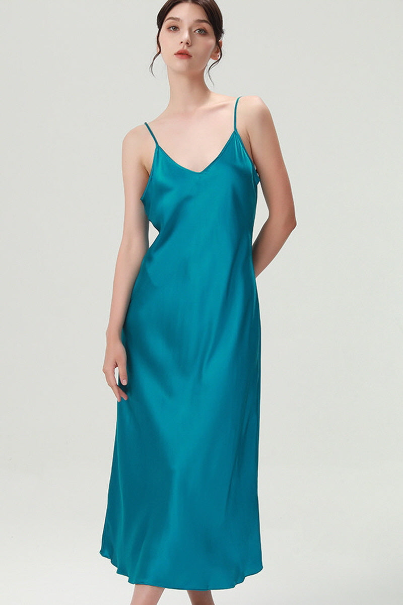Silk Palette Slip Dress