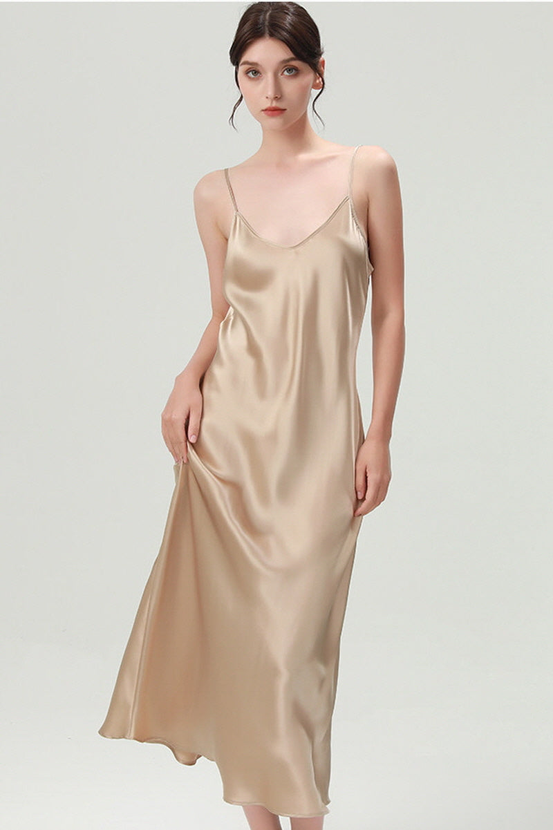 Silk Palette Slip Dress