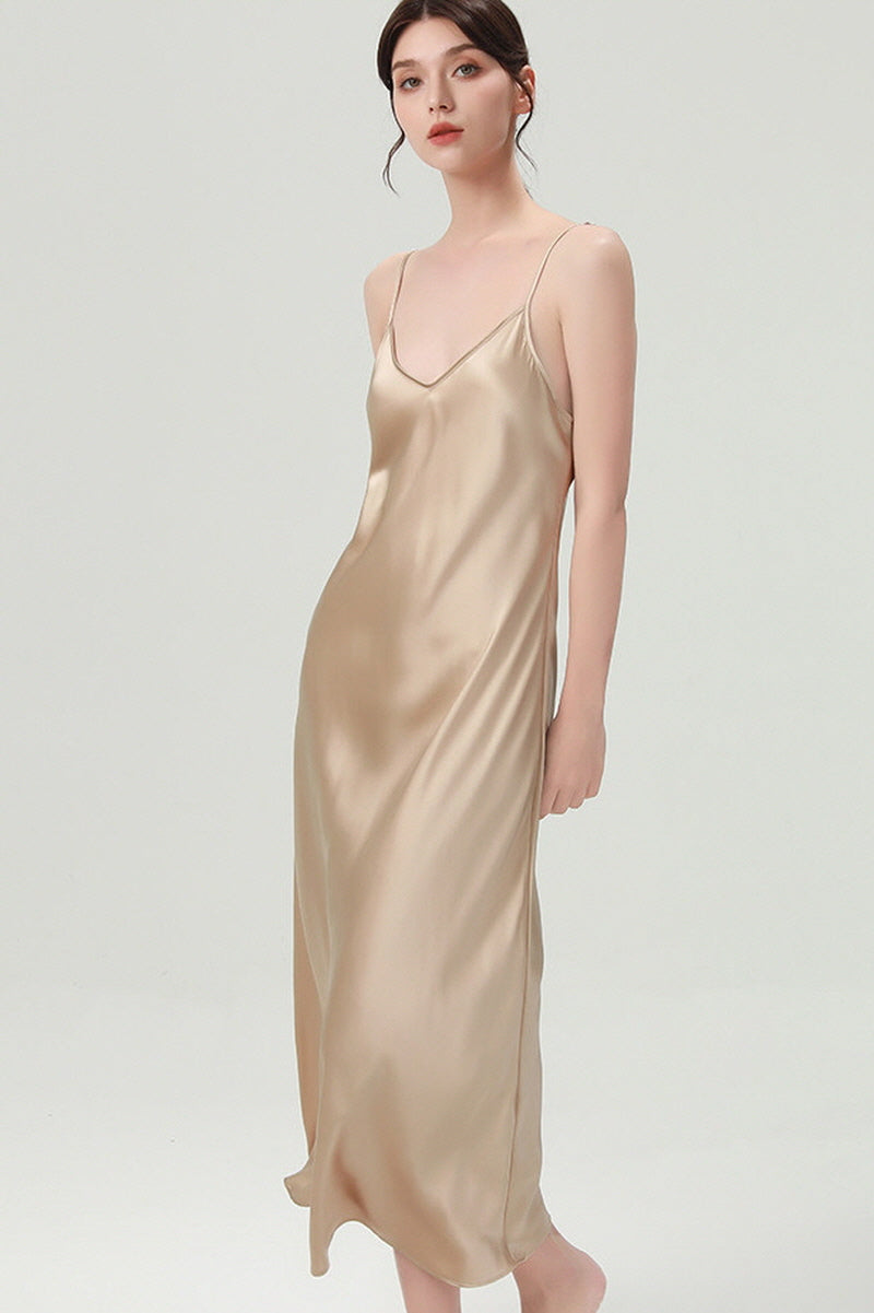 Silk Palette Slip Dress