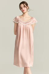 Pink Angelic Silk Loungewear