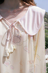 Cupid Silk Big Collar Sleep Dress