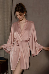 Essential Silk Satin Robe