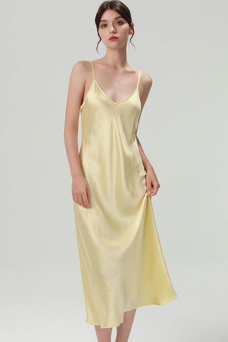 Silk Palette Slip Dress