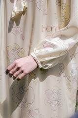 Cupid Silk Big Collar Sleep Dress