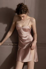 Pink Goddess Bustier Slip & Robe Set