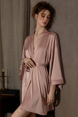Essential Silk Satin Robe