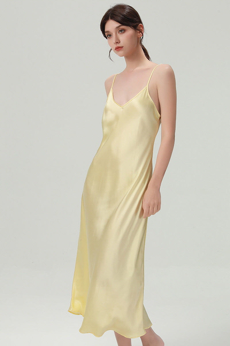 Silk Palette Slip Dress