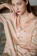 Antique Peach Floral Sleepwear