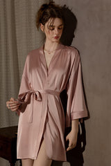 Essential Silk Satin Robe