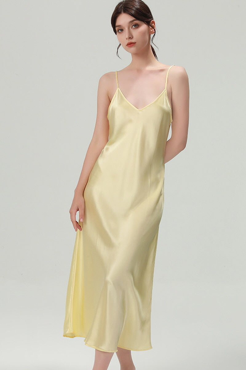 Silk Palette Slip Dress