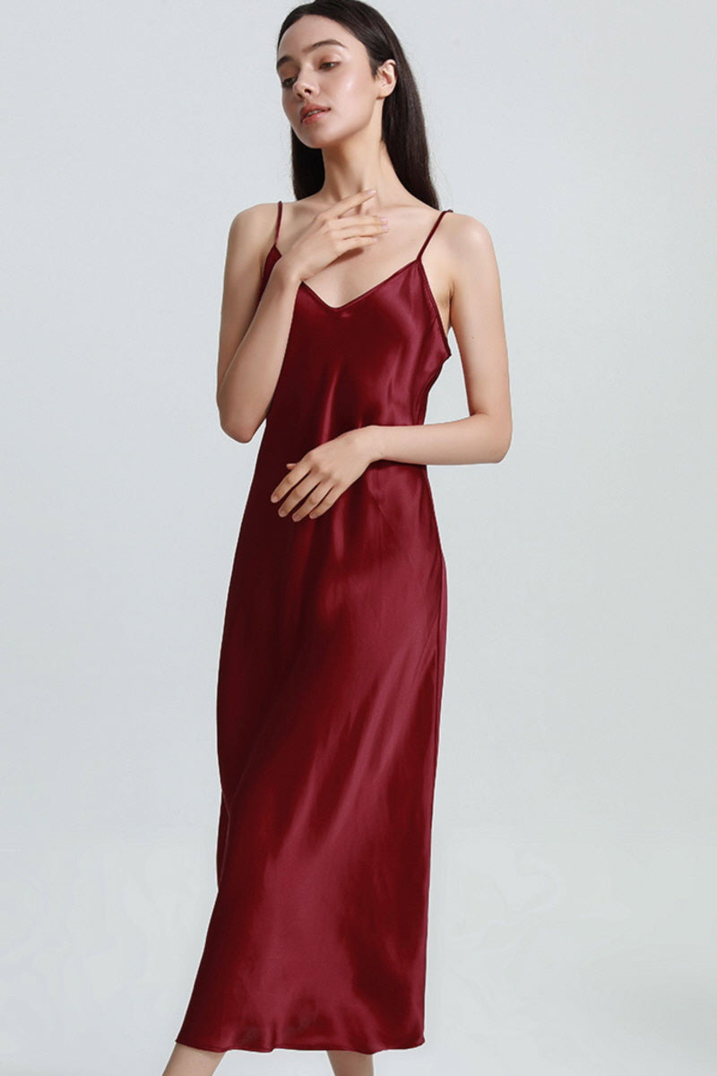 Silk Palette Slip Dress