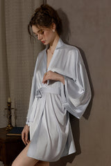 Essential Silk Satin Robe