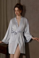 Essential Silk Satin Robe