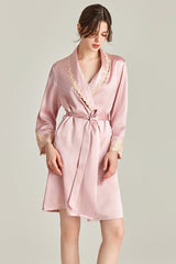 Regal Silk Slip & Robe Set
