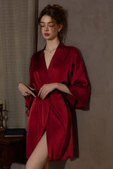 Essential Silk Satin Robe