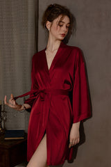 Essential Silk Satin Robe
