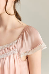 Pink Angelic Silk Loungewear
