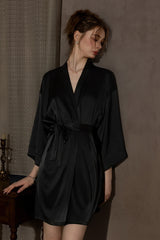 Essential Silk Satin Robe