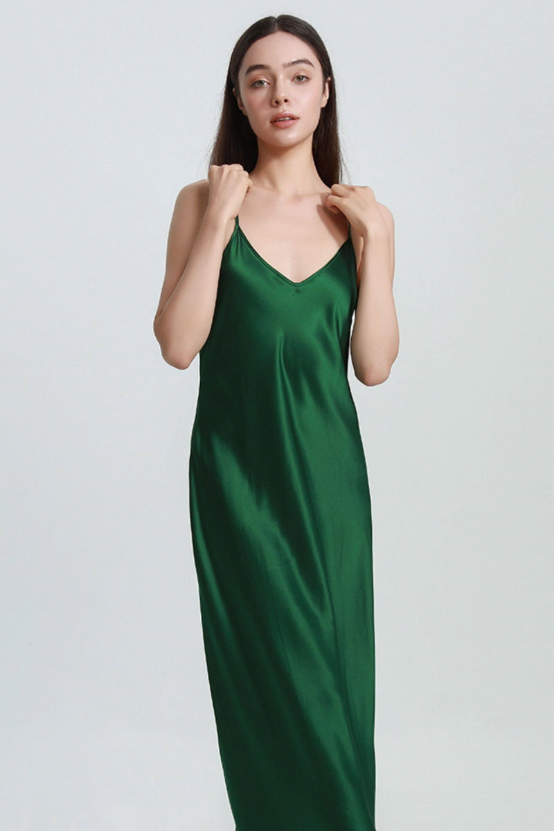 Silk Palette Slip Dress
