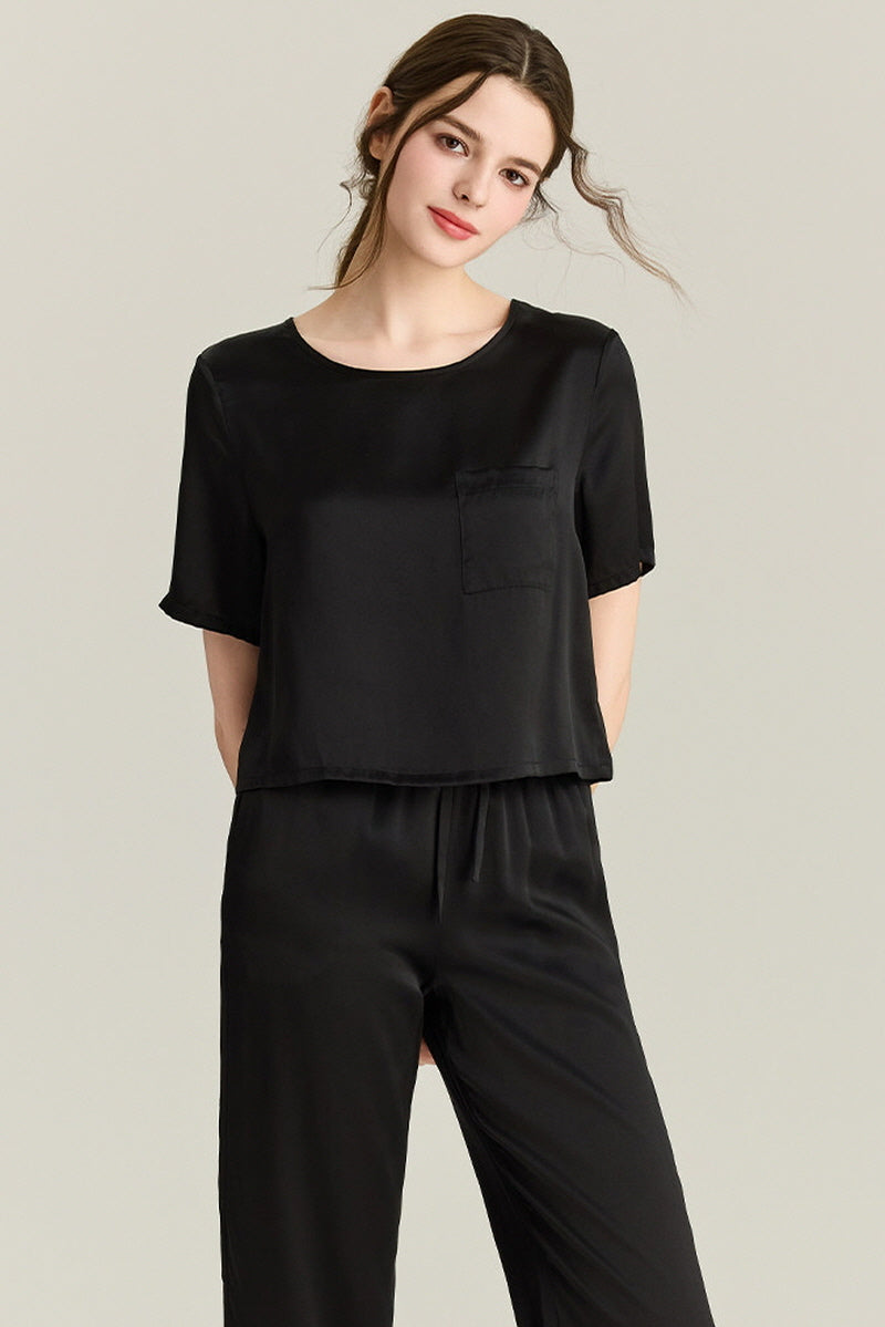 Classic Silk Pajama Set