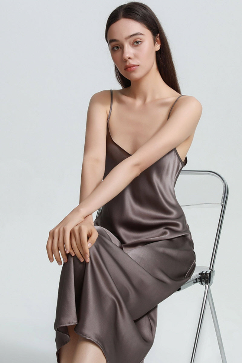 Silk Palette Slip Dress