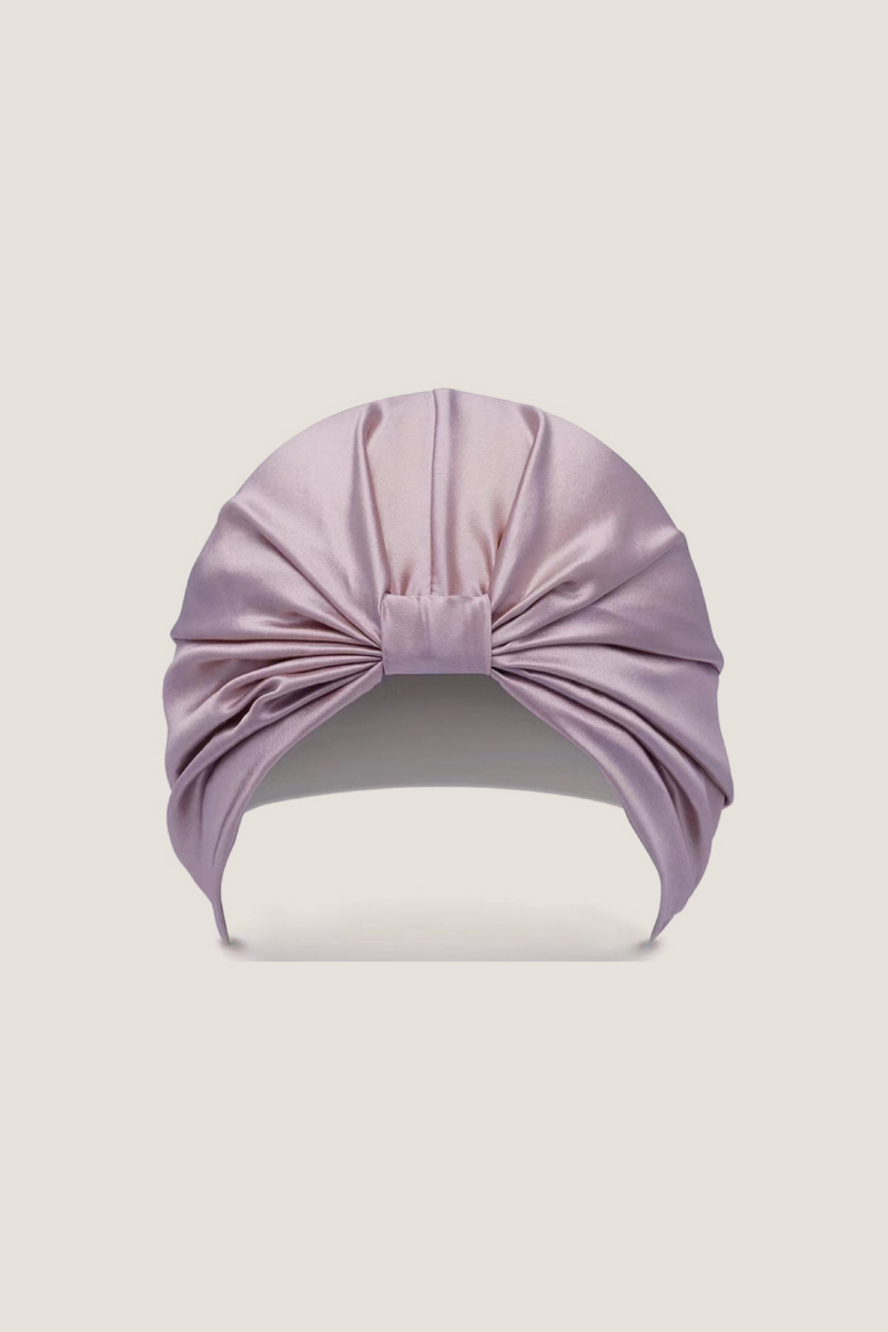 Romantic Ribbon Silk Sleep Bonnet