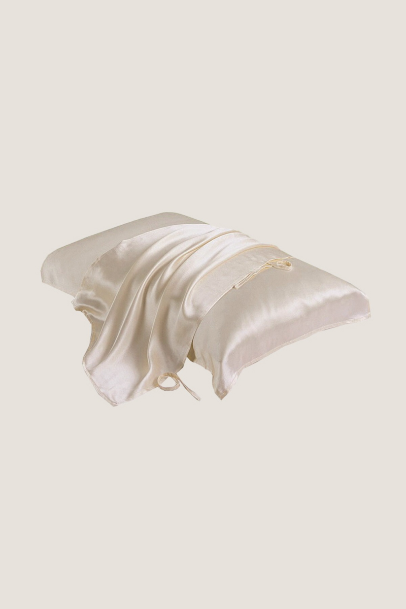 Romantic Ruffle Silk Pillowcase