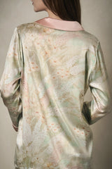 Secret Garden Silk Pajama Set