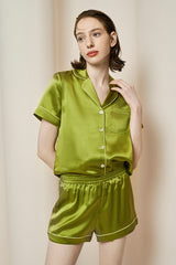 Timeless Silk Shortie Pajamas