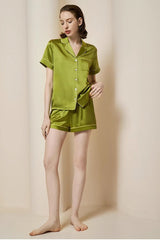 Timeless Silk Shortie Pajamas