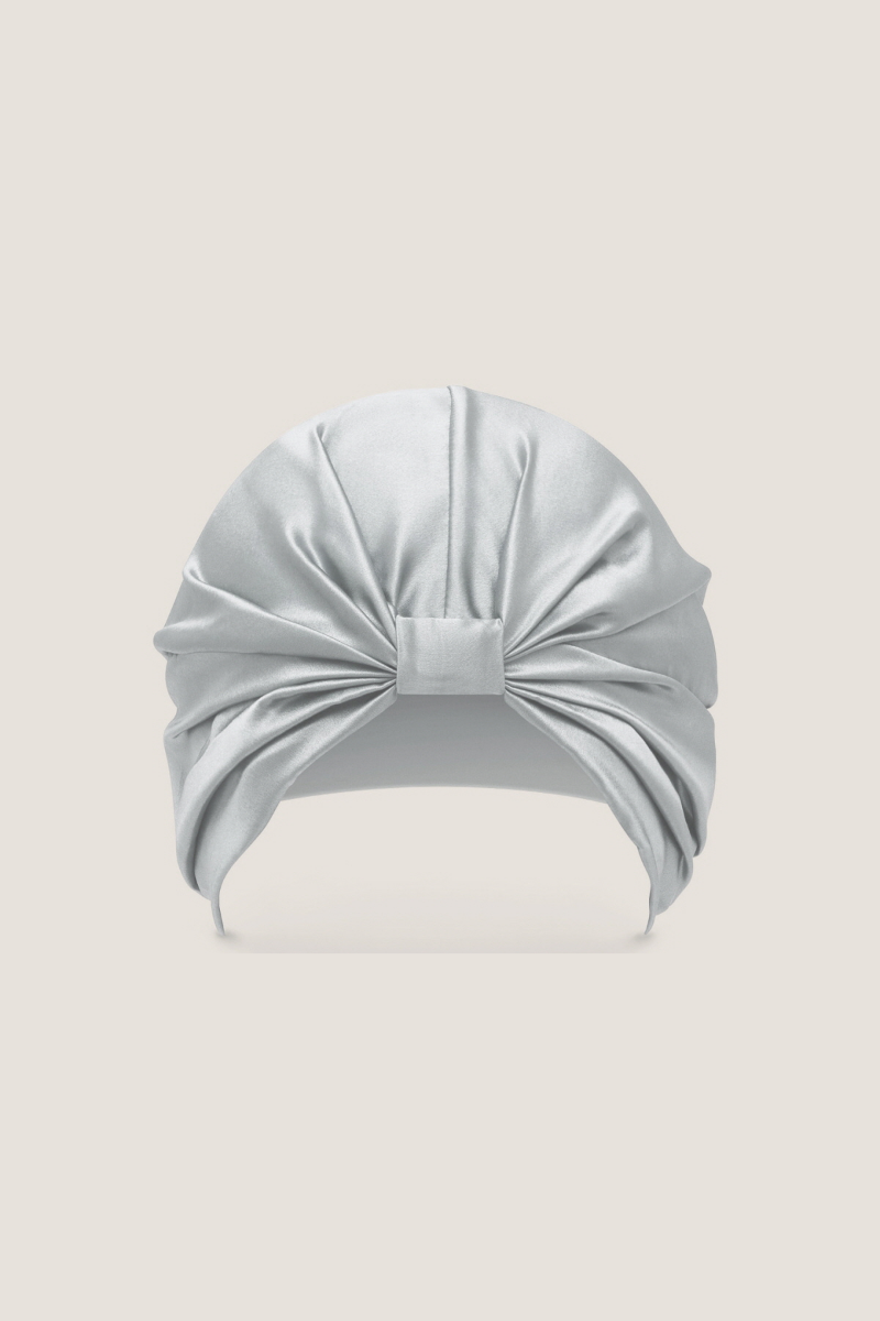 Romantic Ribbon Silk Sleep Bonnet
