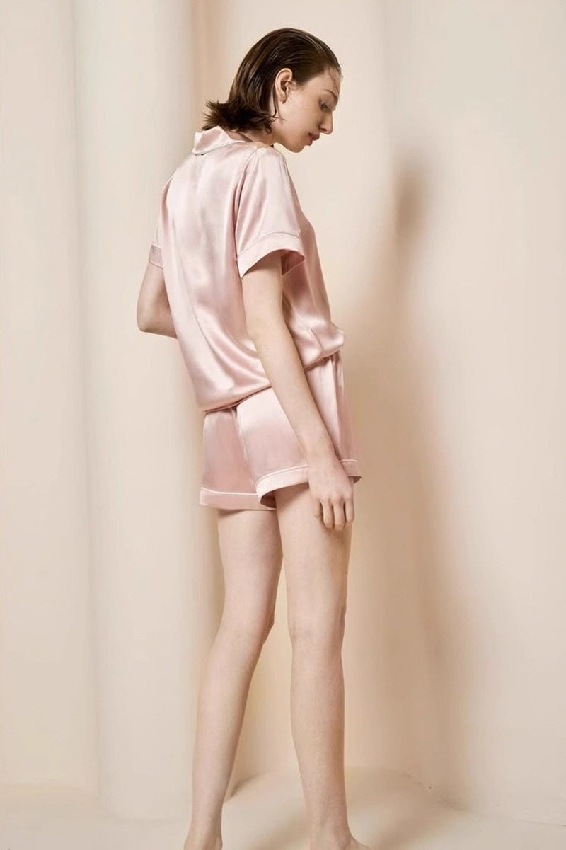 Timeless Silk Shortie Pajamas