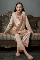 Antique Peach Floral Sleepwear