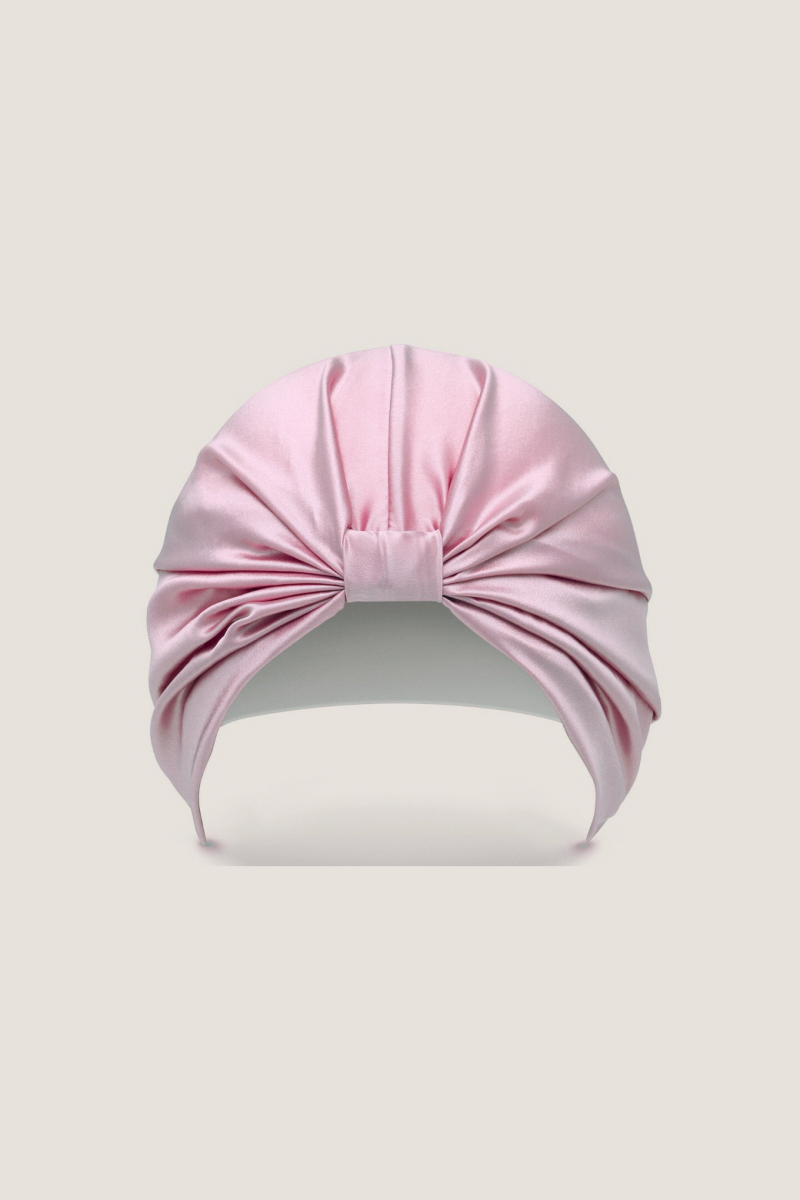Romantic Ribbon Silk Sleep Bonnet