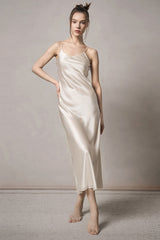Midnight Essential Silk Slip Nightdress