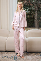 Starlight Constellation Silk Pajama Set
