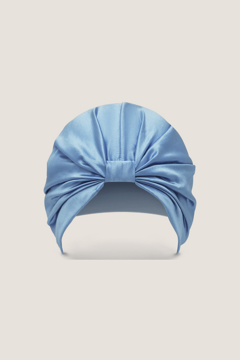 Romantic Ribbon Silk Sleep Bonnet