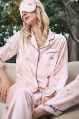 Starlight Constellation Silk Pajama Set