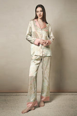Secret Garden Silk Pajama Set
