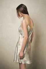 Botanical Silk Slip Nightdress