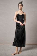 Midnight Essential Silk Slip Nightdress