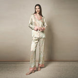 Secret Garden Silk Pajama Set