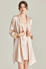 Regal Silk Slip & Robe Set